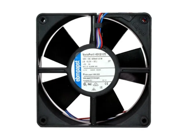 Fans Fans 4312/17tMotor 12V 170m³/h 2800rpm 119mm case fan — product photo