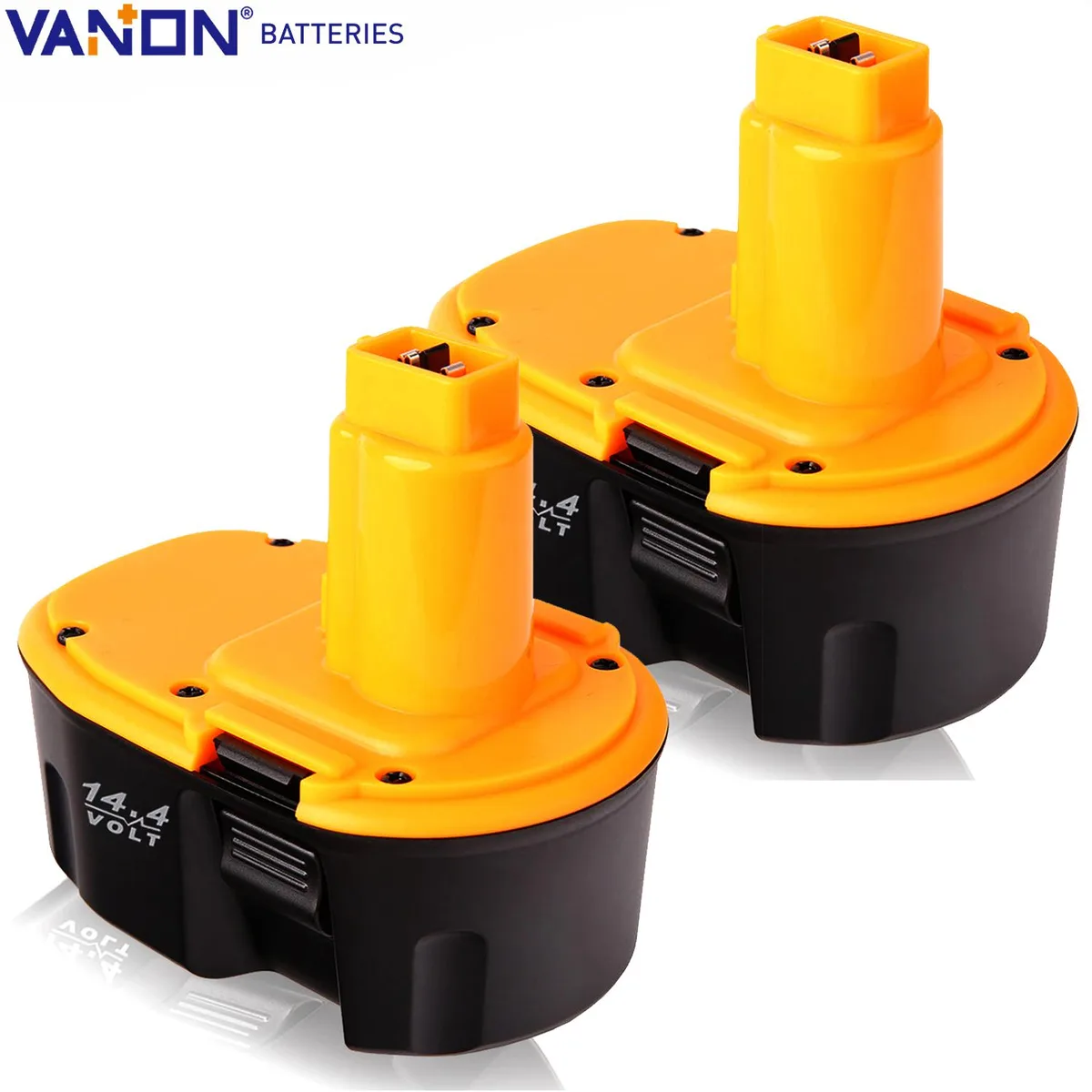 THISS THISS 2 Pack 14.4V 4.0Ah Ni-MH Battery Yellow — product photo