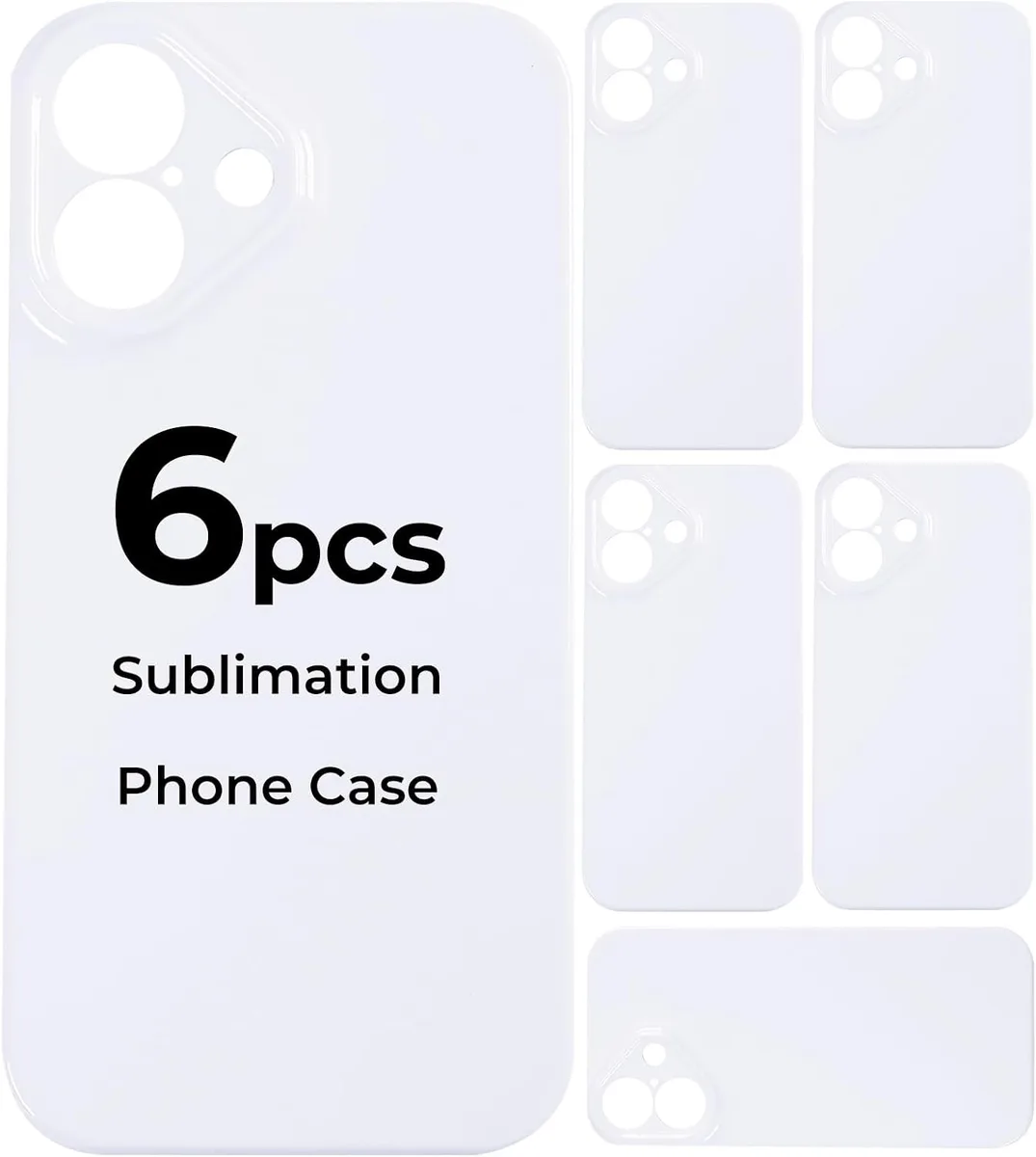 Transcend Transcend 6-Pack Sublimation Phone Case Blanks for iPhone 16 — product photo