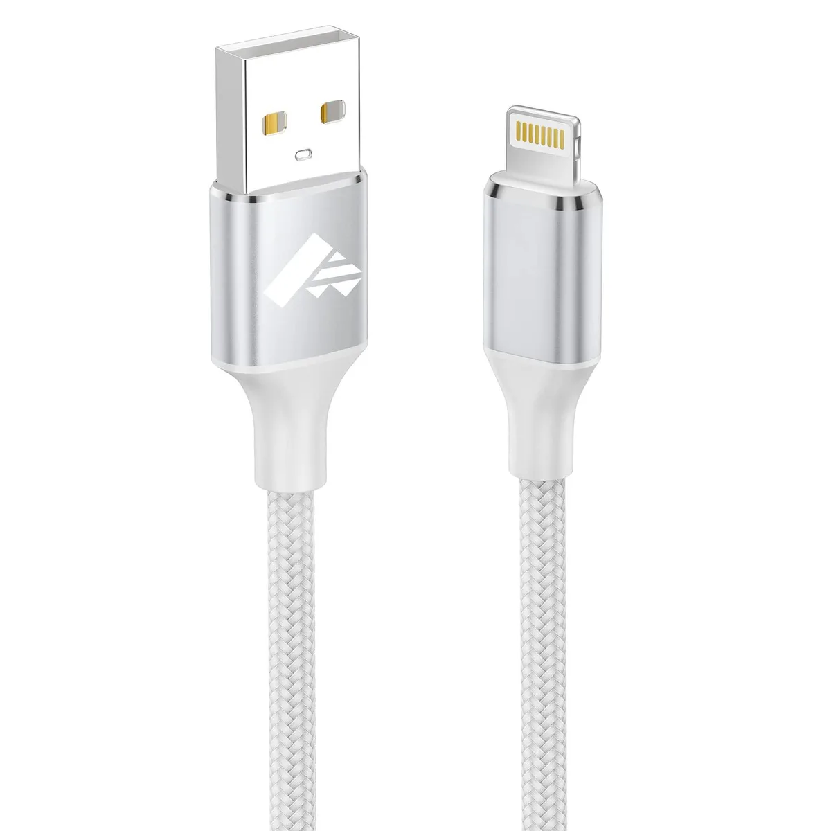  Aioneus MFi Certified USB-A to Lightning Cable 2m White — product photo