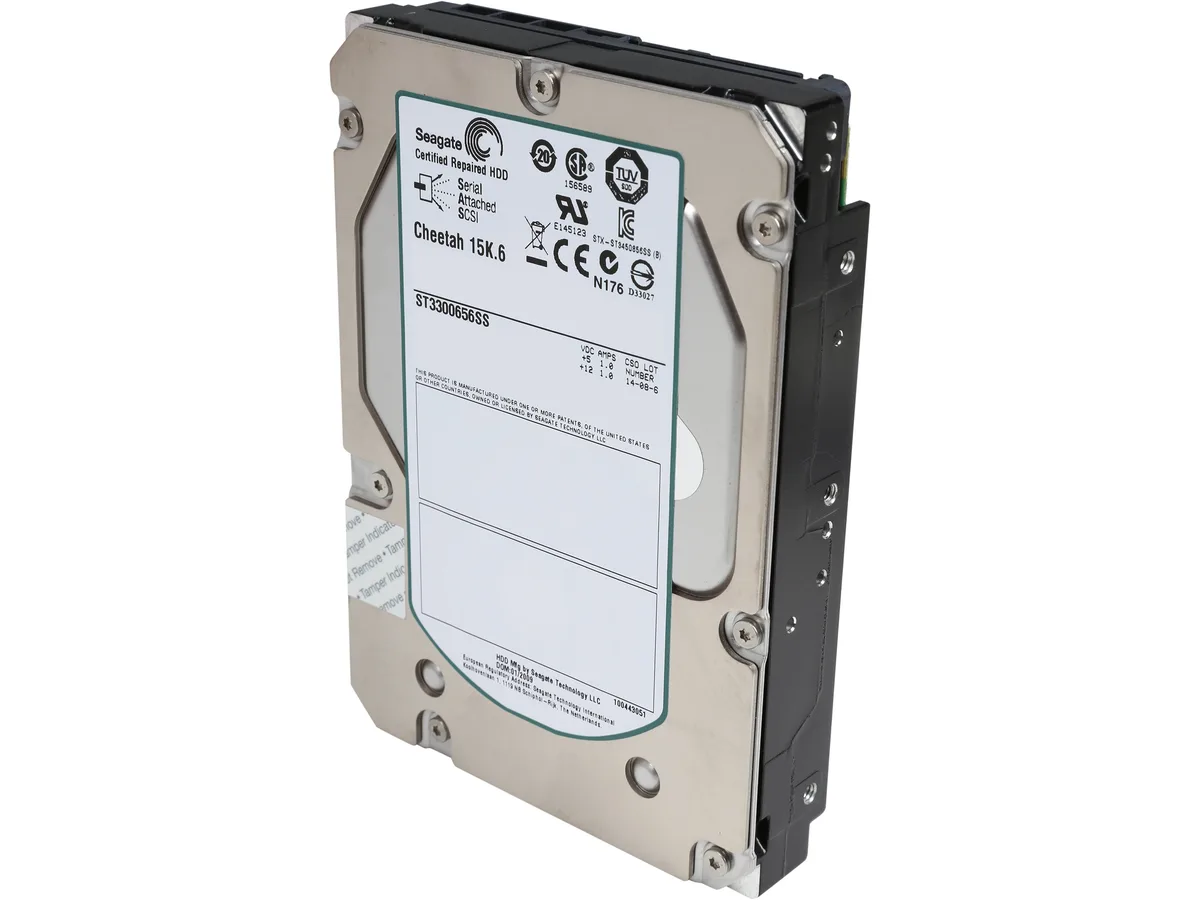 Seagate Seagate Cheetah 15K.6 ST3300656SS 300GB 15000 RPM SAS internal hard drive — product photo