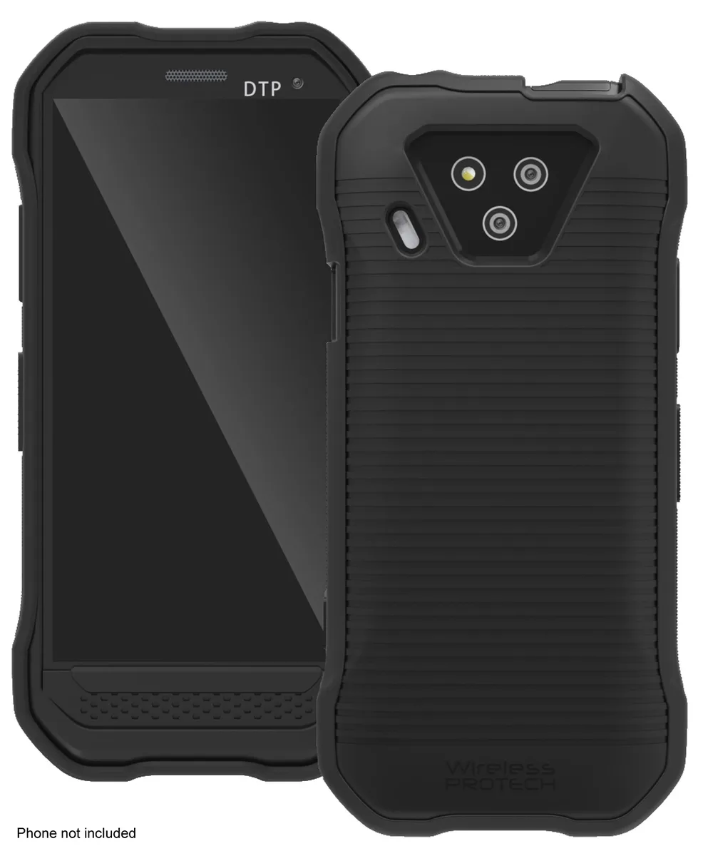 Wireless ProTECH Wireless ProTECH TPU Flex Skin Case for Kyocera DuraForce Ultra 5G E7110 Black — product photo