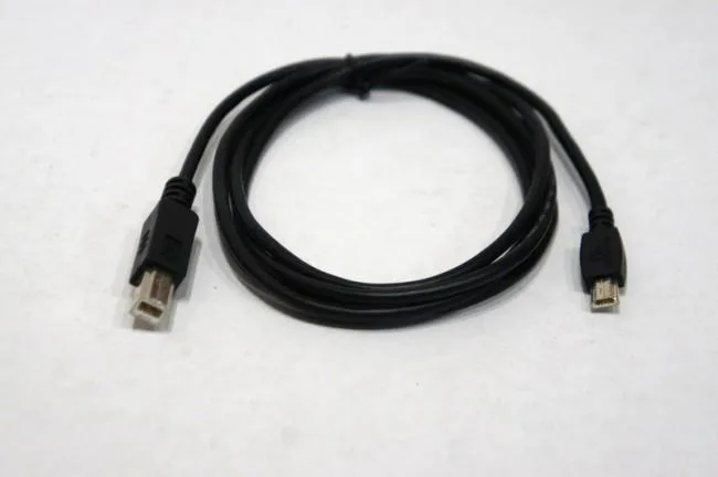 HP USB interface cable, 4.59 ft, Mini Type A to Type B male connectors