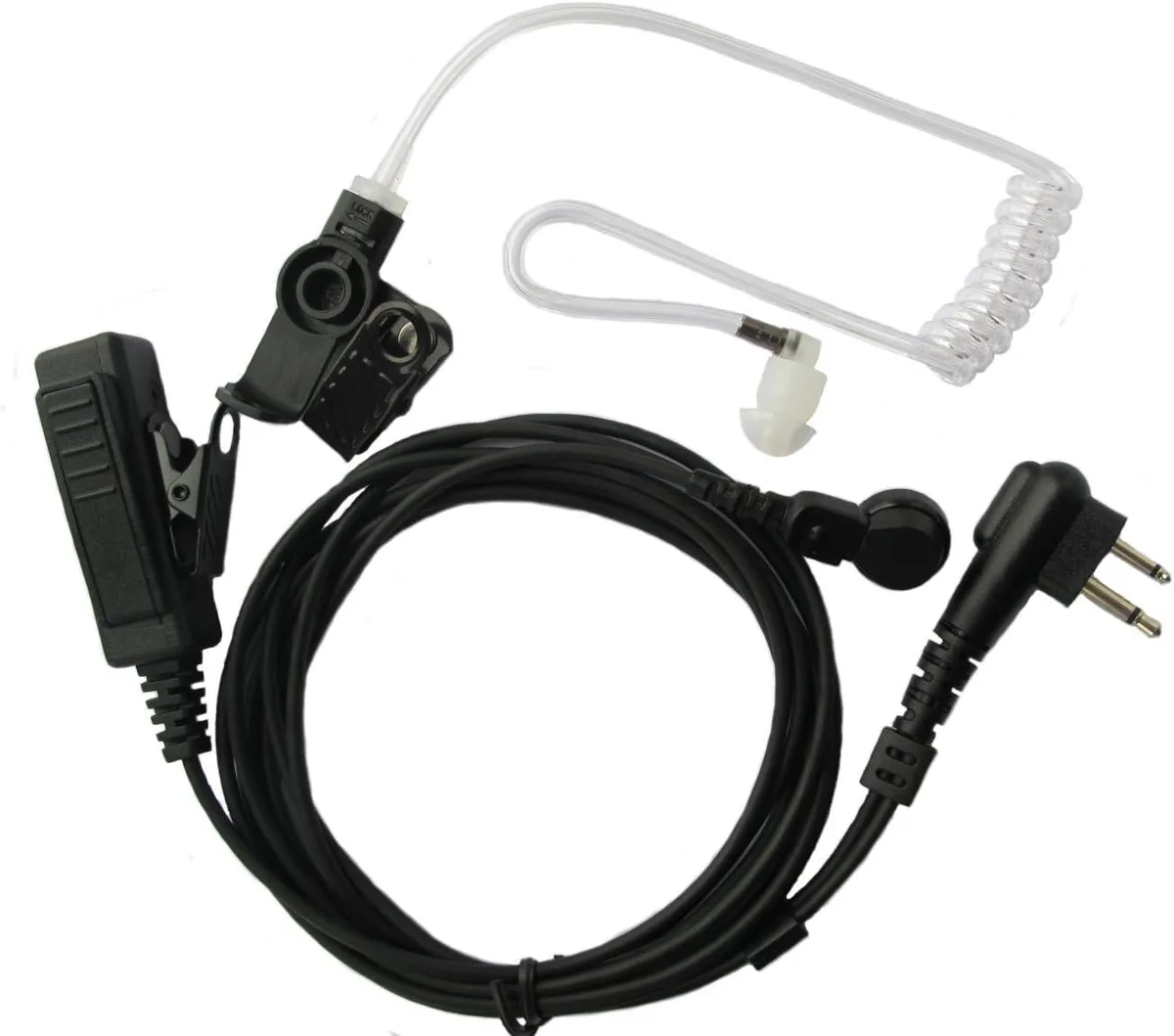 usbroway usbroway 2-Wire Acoustic Tube Earpiece for Motorola Radios — product photo