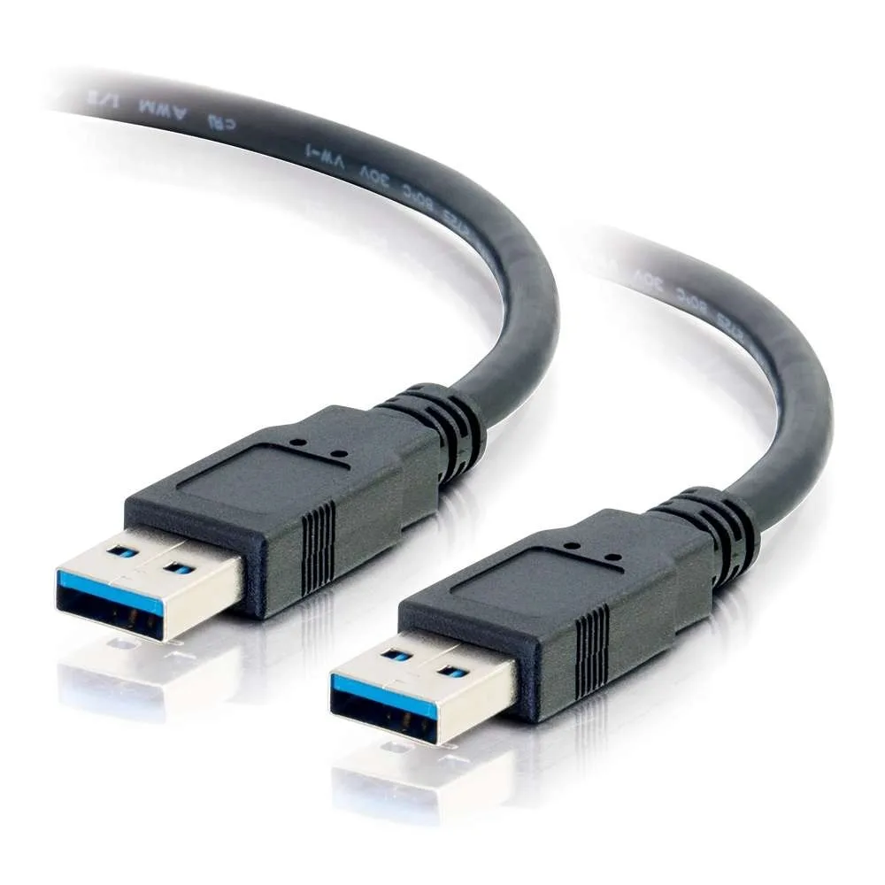 Cables To Go Cables To Go 54172 9.8ft USB 3.0 A Male to A Male Cable Black — ภาพสินค้า