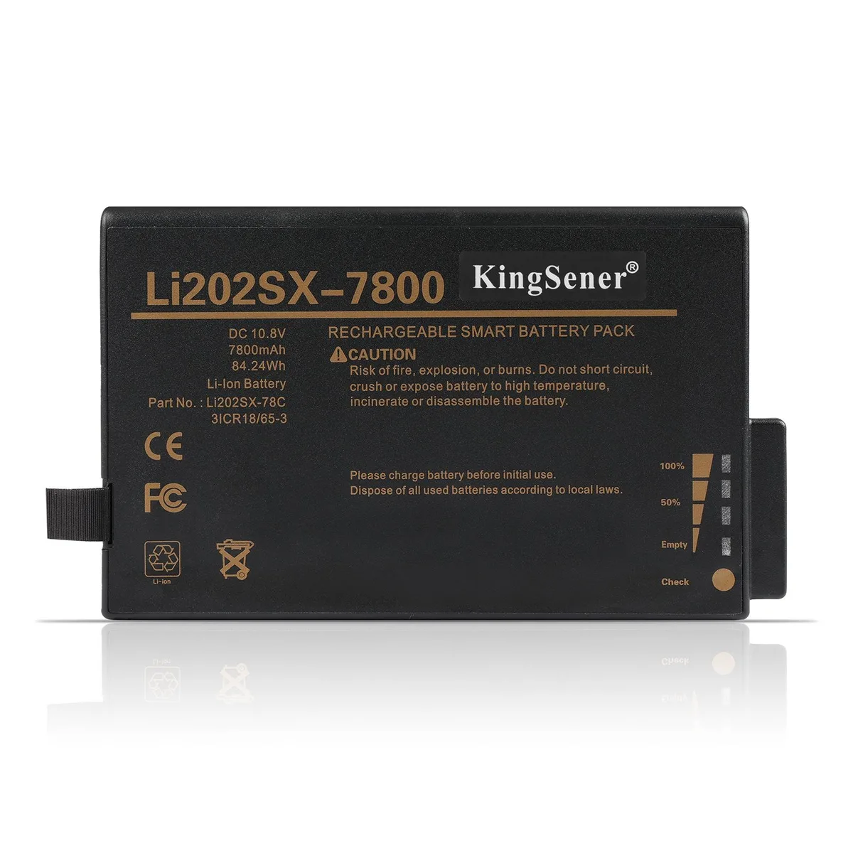 KingSener KingSener Li202SX-7800 10.8V 7800mAh battery — product photo