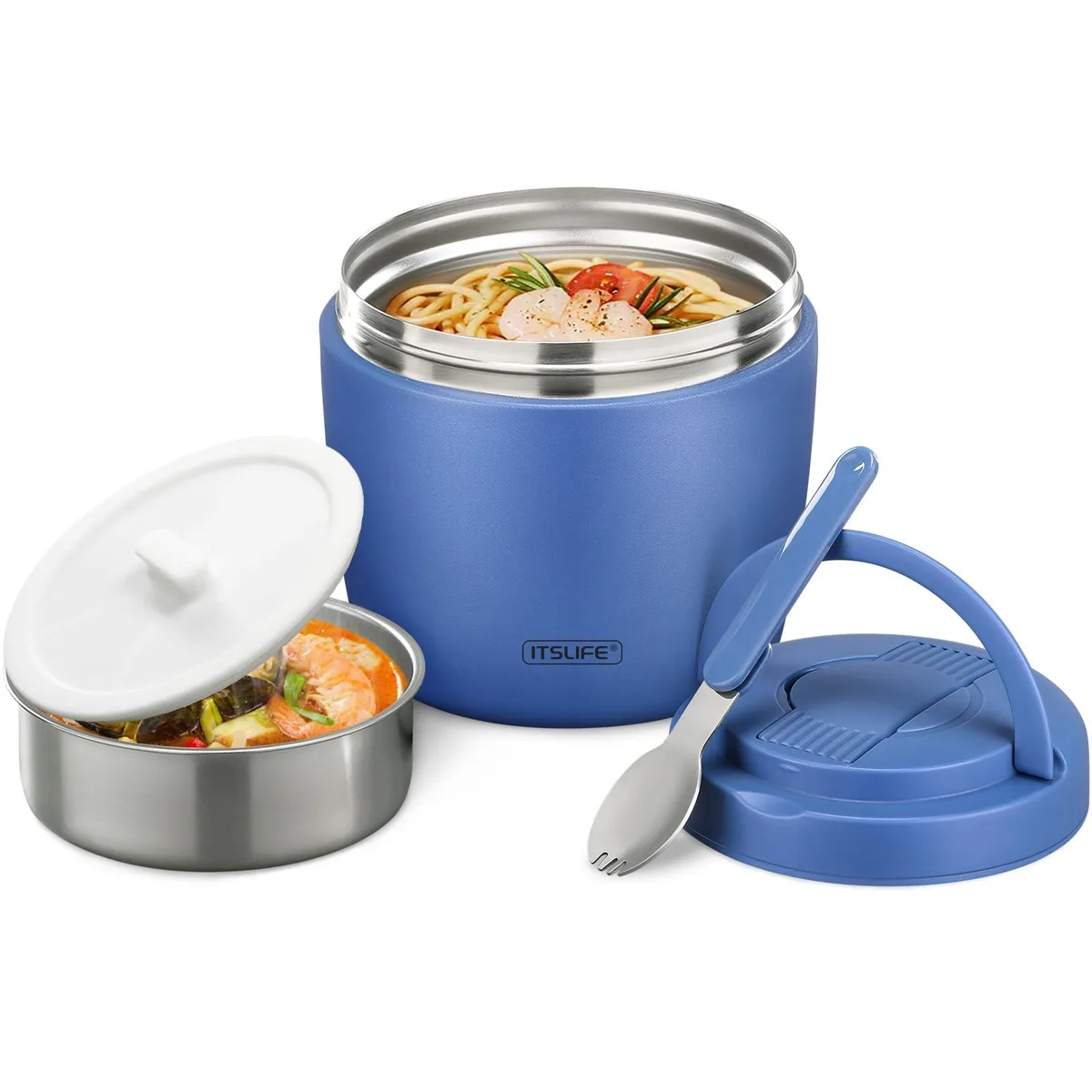  Brentwood MUG 32oz Insulated Thermo Pot (Blue) — product photo