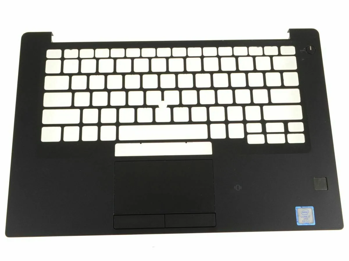 Dell Latitude 7490 palmrest assembly with fingerprint reader and touchpad