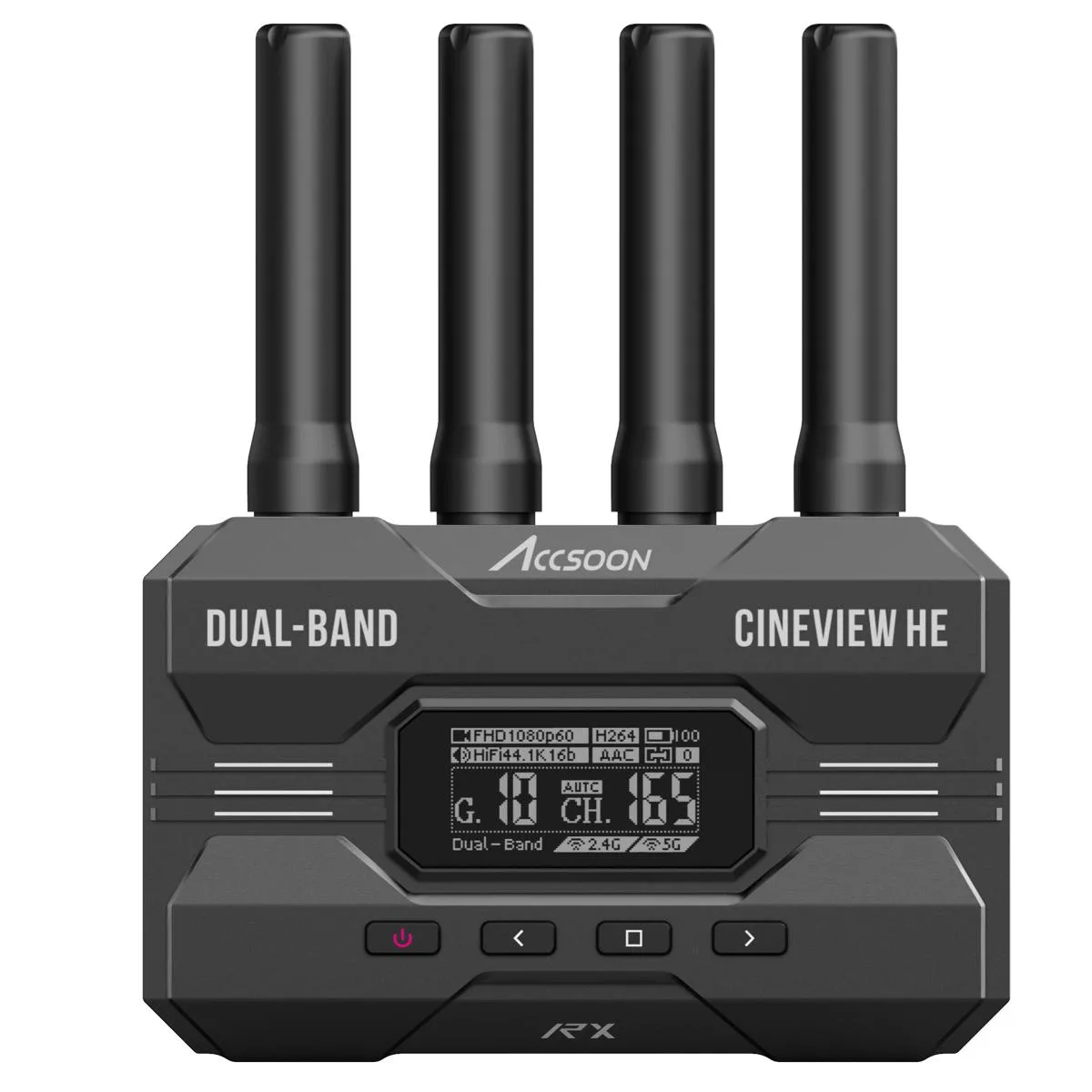 Accsoon Accsoon CineView HE Extra Receiver 1200ft 60ms Dual-Band HDMI SDI — product photo