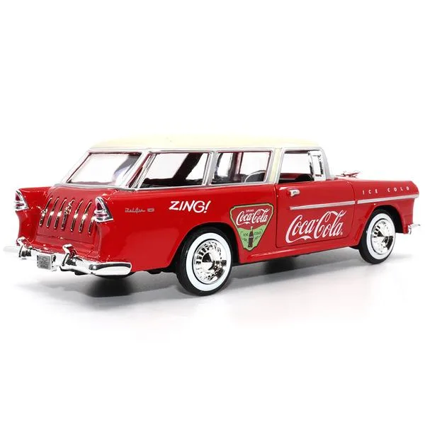 Motorcity Classics Motorcity Classics 1955 Chevrolet Bel Air Nomad Coca-Cola 1/24 Vehicle — product photo