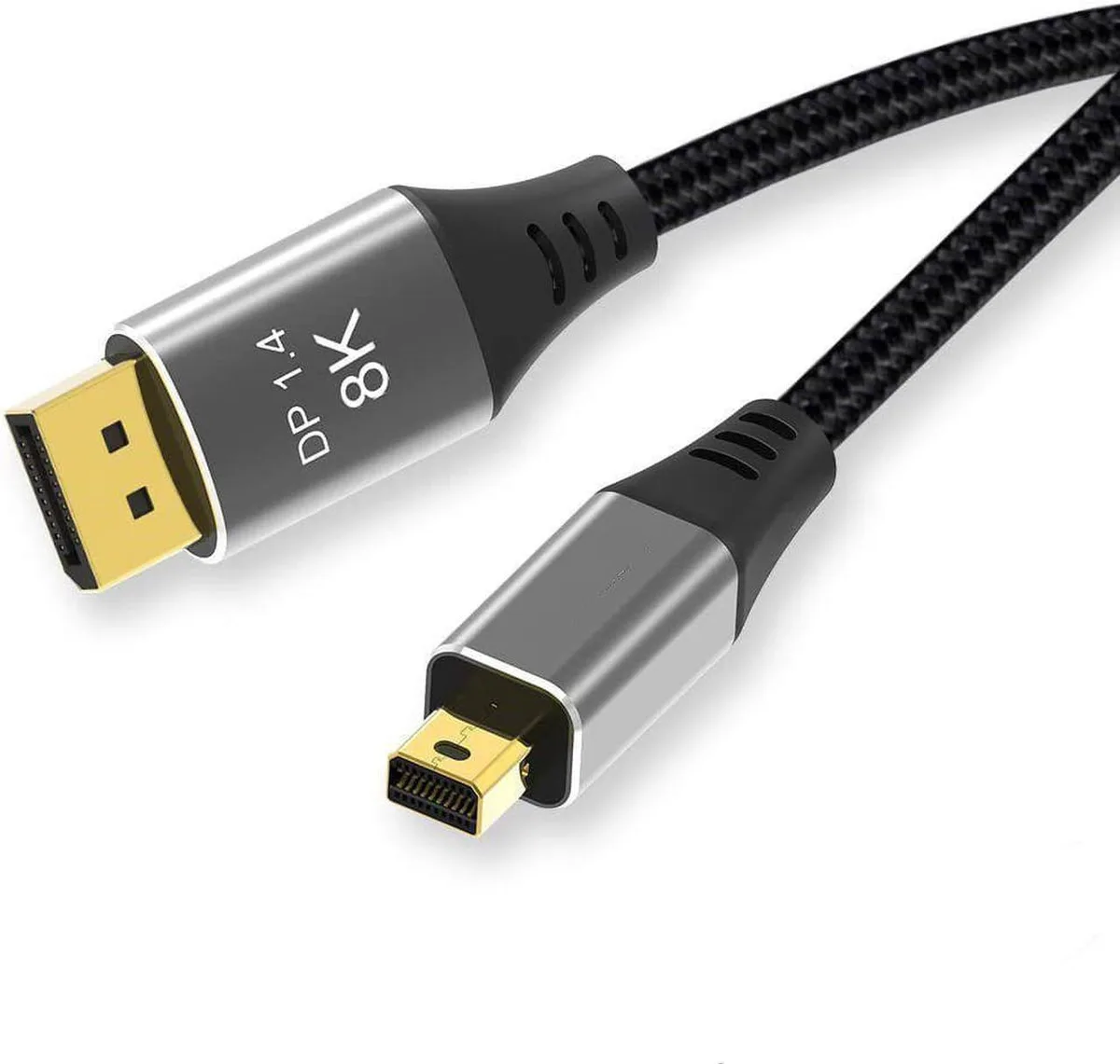 Vszerda Vszerda 8K Mini DisplayPort to DisplayPort Cable 6.6 ft with Adapter — product photo