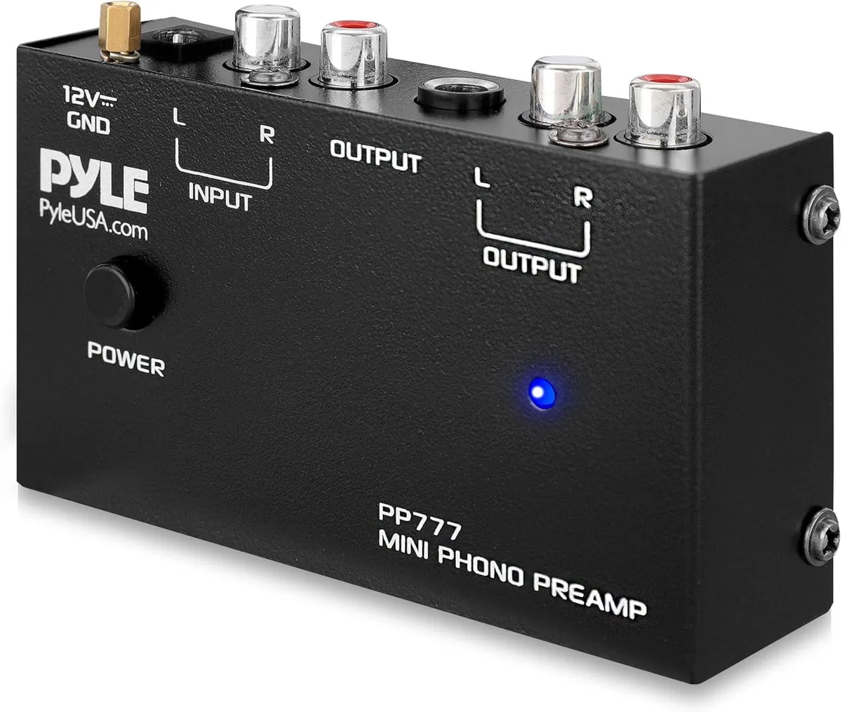 Pyle Pyle PP777 Phono Turntable Preamp Receiver — product photo