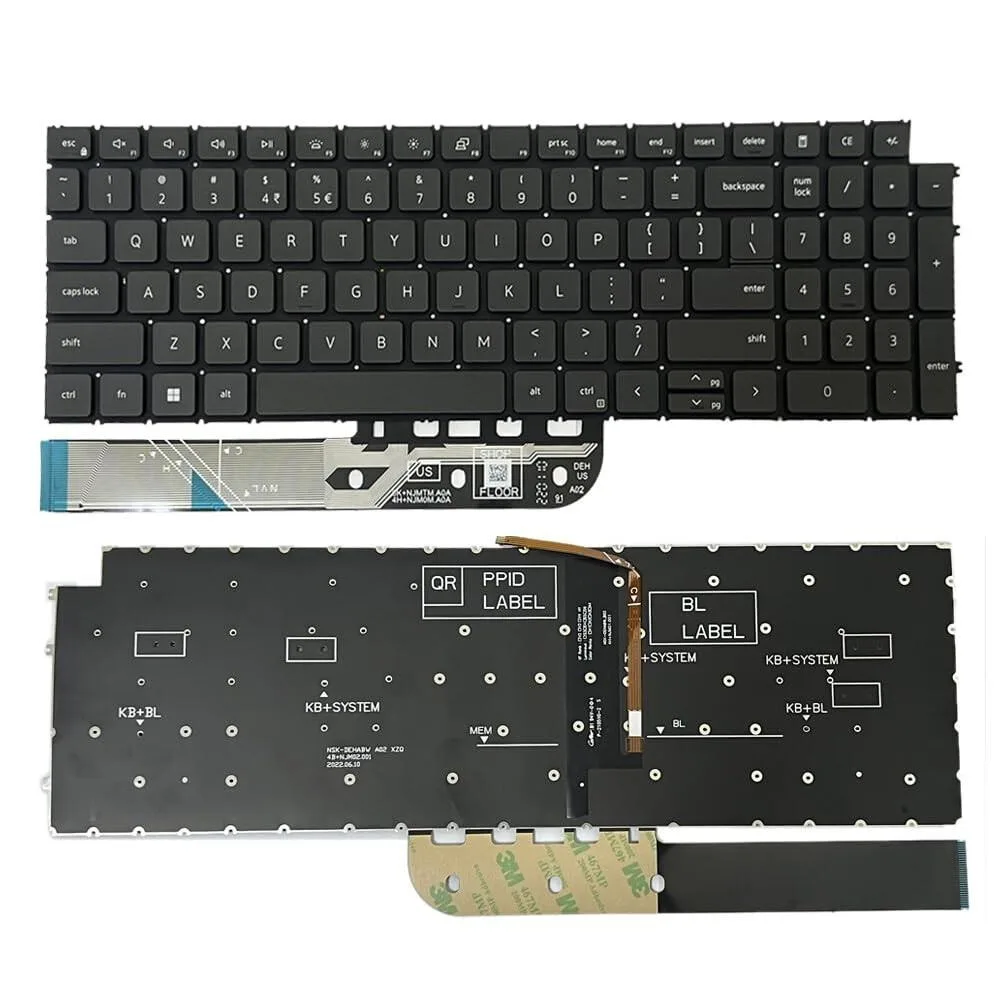 Adafruit Adafruit Backlit Keyboard Replacement for Dell Inspiron 15 16 3511 3515 5510 5515 7510 7610 — product photo