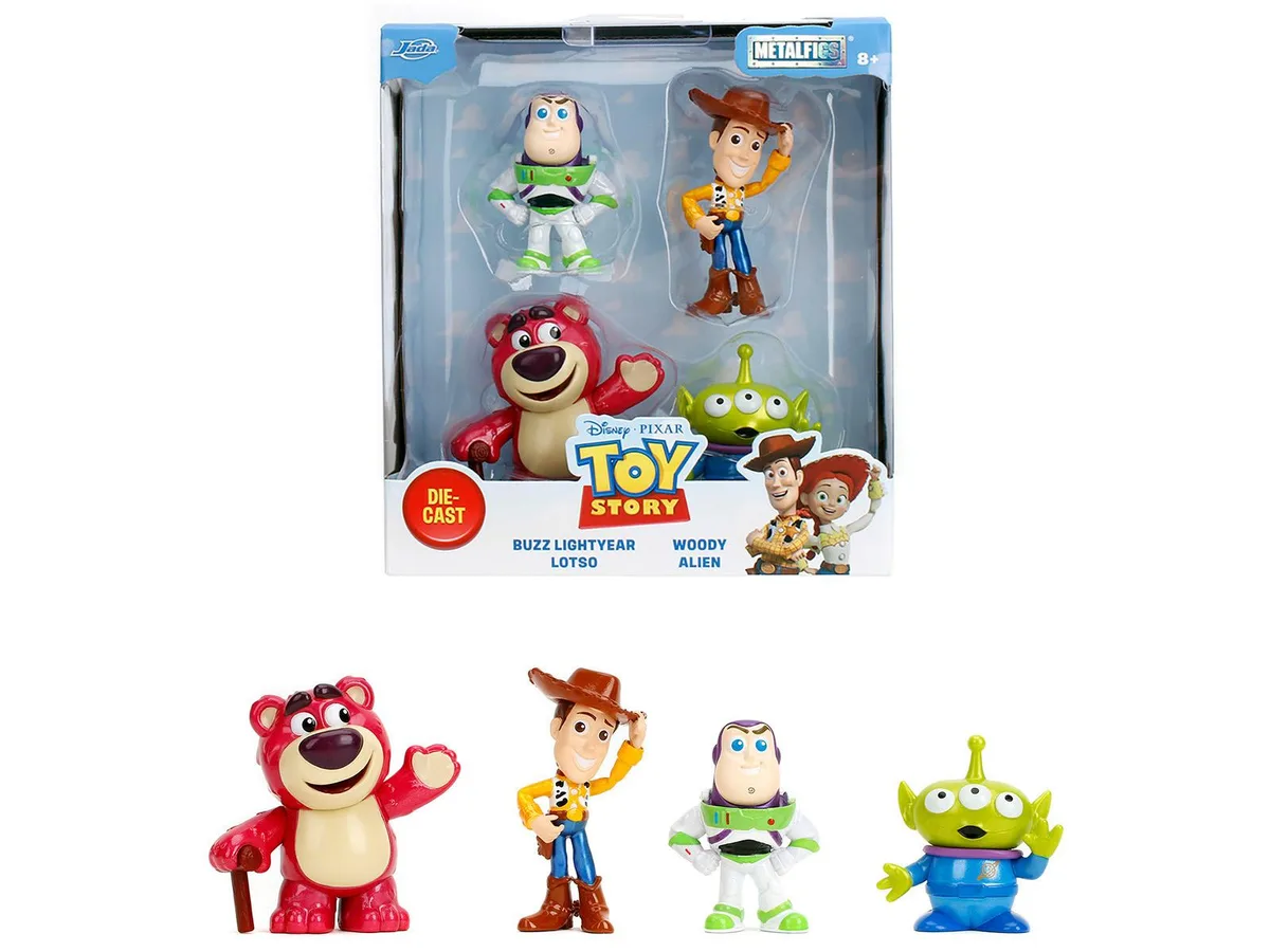Jada Jada Toy Story Metalfigs Set of 4 Diecast Figures 2.5 inch — product photo