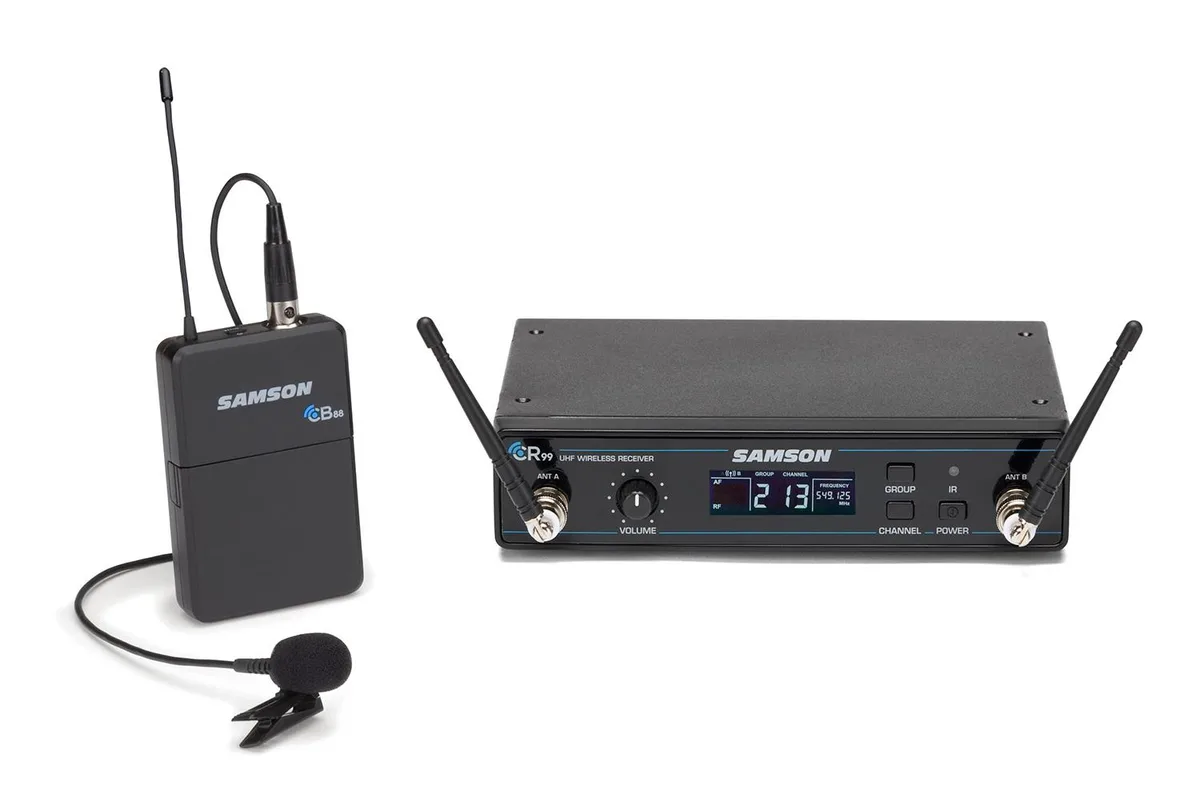 Samson Samson Concert 99 Lavalier Wireless System K Band 80 Channels 300ft Range — product photo
