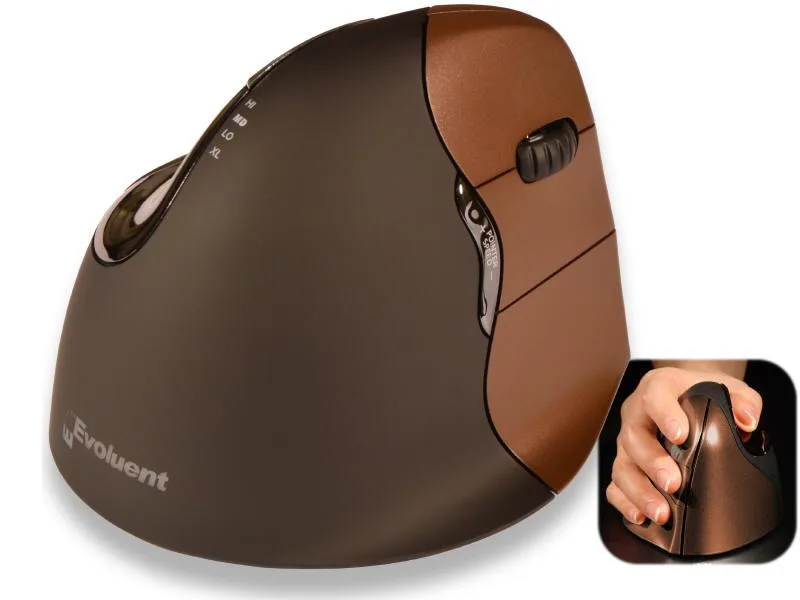 Prestige Pubs Prestige Pubs Evoluent Vertical Mouse 4 Small Wireless Right Handed — product photo