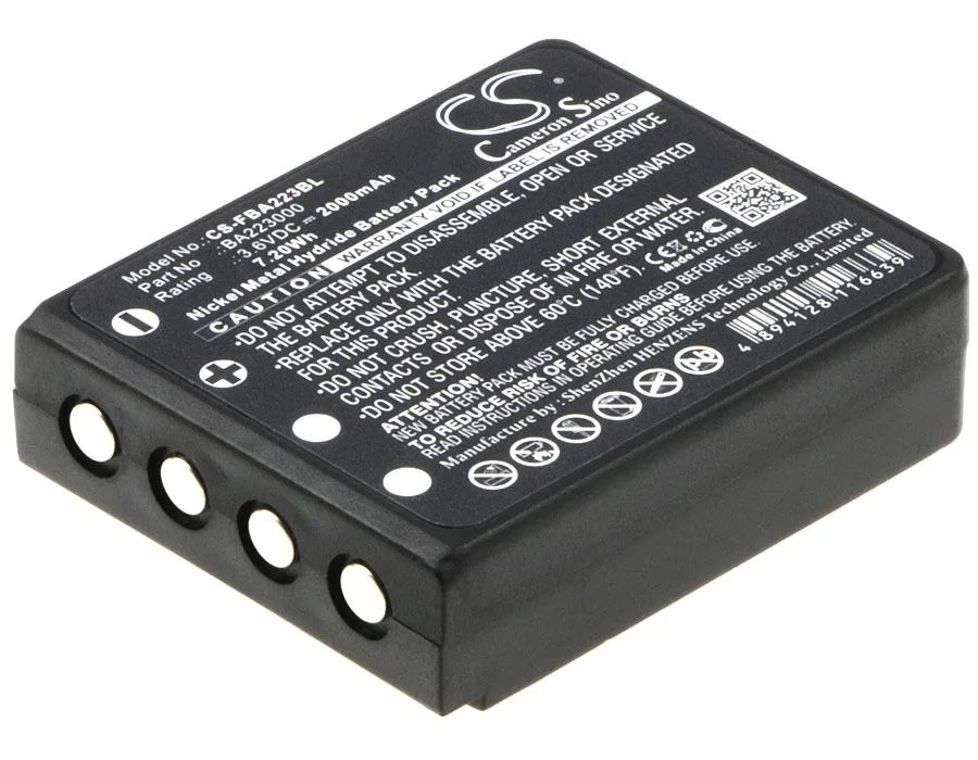 Estry Estry 3.6V 2000mAh Ni-MH Battery for HBC Radiomatic Quadrix Micron 6 — product photo