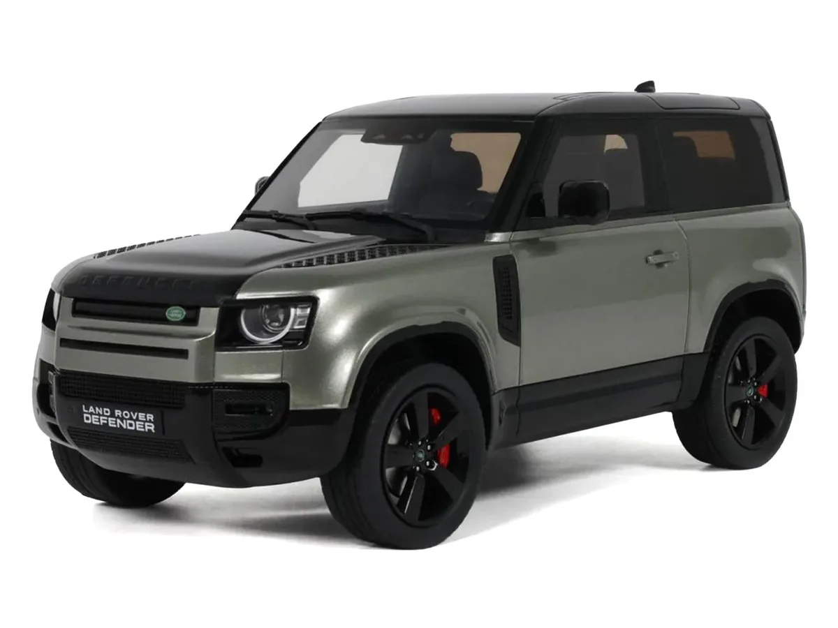 GT Spirit GT Spirit 2021 Land Rover Defender 90 P400 X-Dynamic HSE Pangea Green 1/18 hobby collectible — product photo
