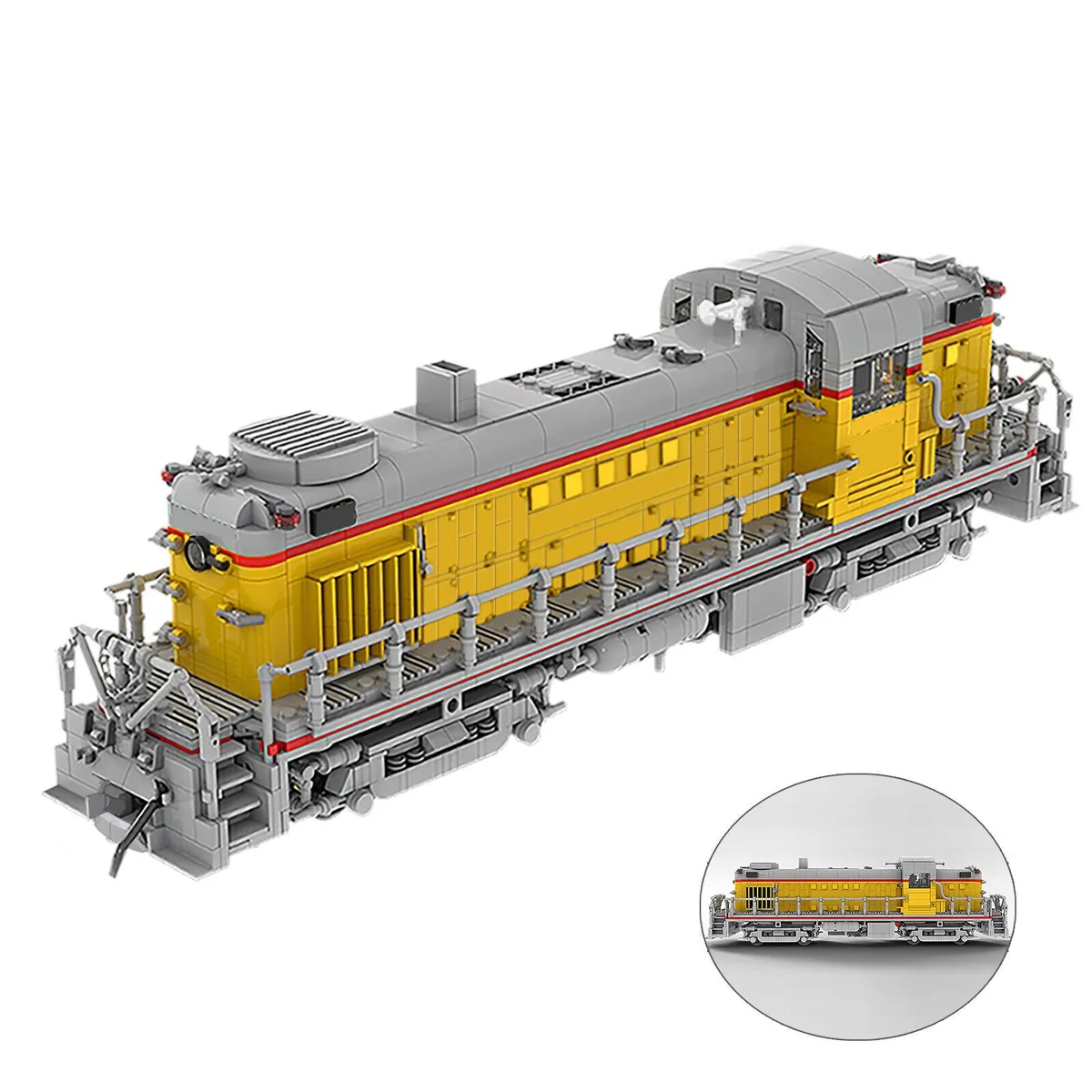 ZITIANYOUBUILD ZITIANYOUBUILD MOC-52188 Union Pacific Alco RS2 Train 1:38 Scale — product photo