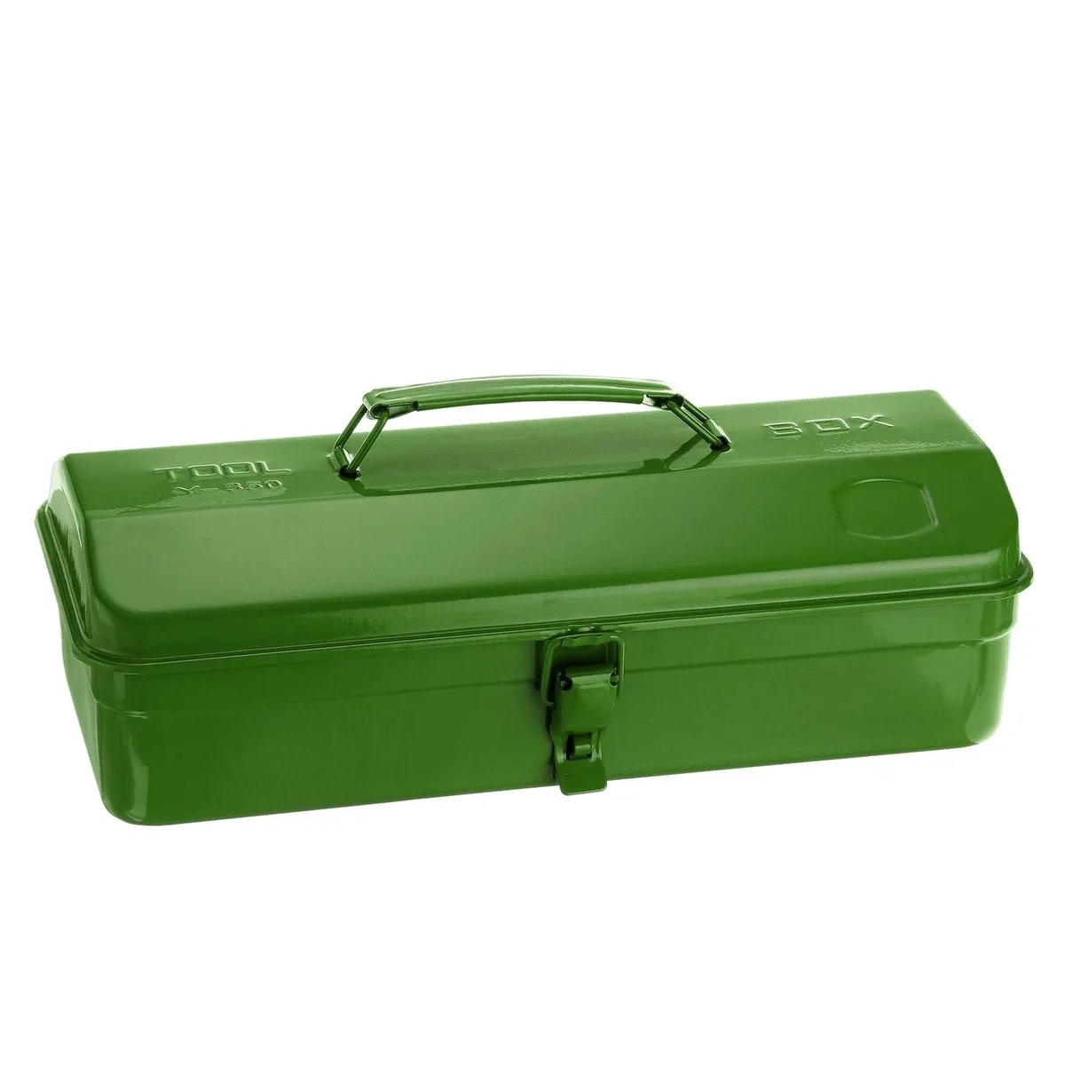  HARFINGTON 14.2" Steel Tool Box Hip Roof Green 12 Pack — product photo