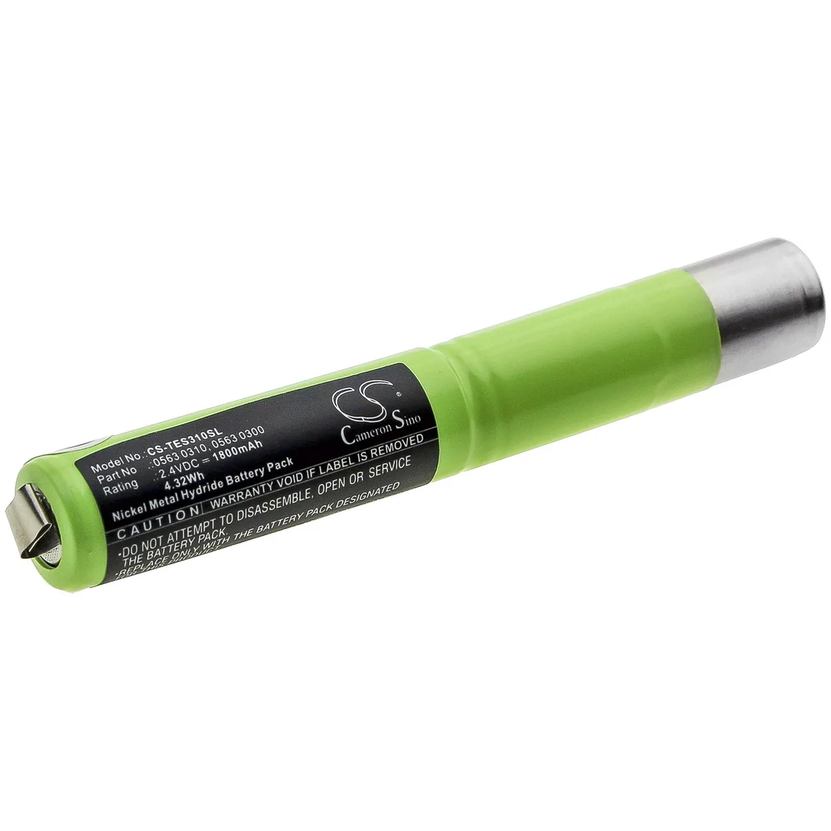 Cameron &amp; Co Cameron &amp; Co DS-CS-TES310SL GPS Battery 2.4V 1.8Ah Green — product photo