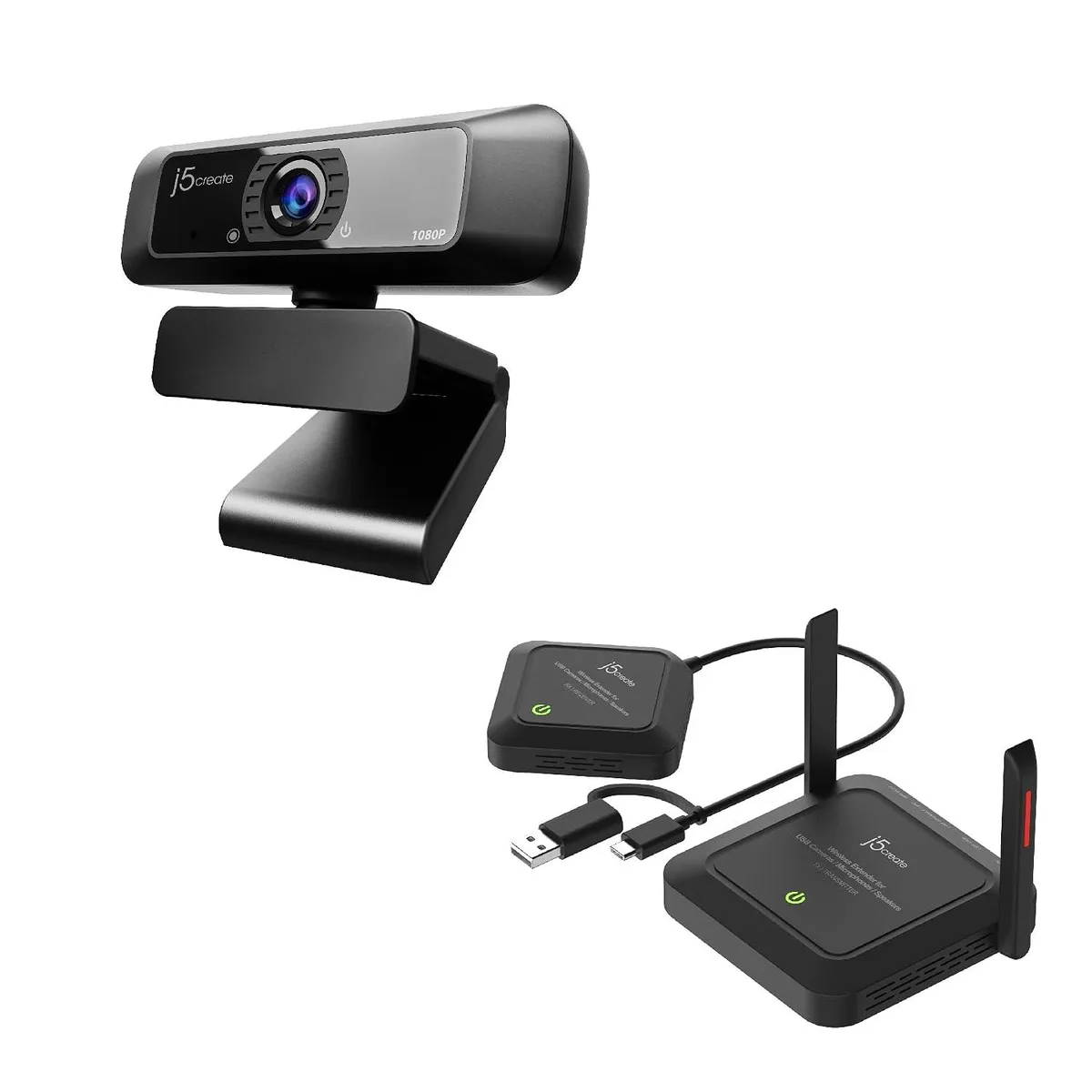 LORDWORLD LORDWORLD USB Streaming Webcam + Wireless Extender — product photo