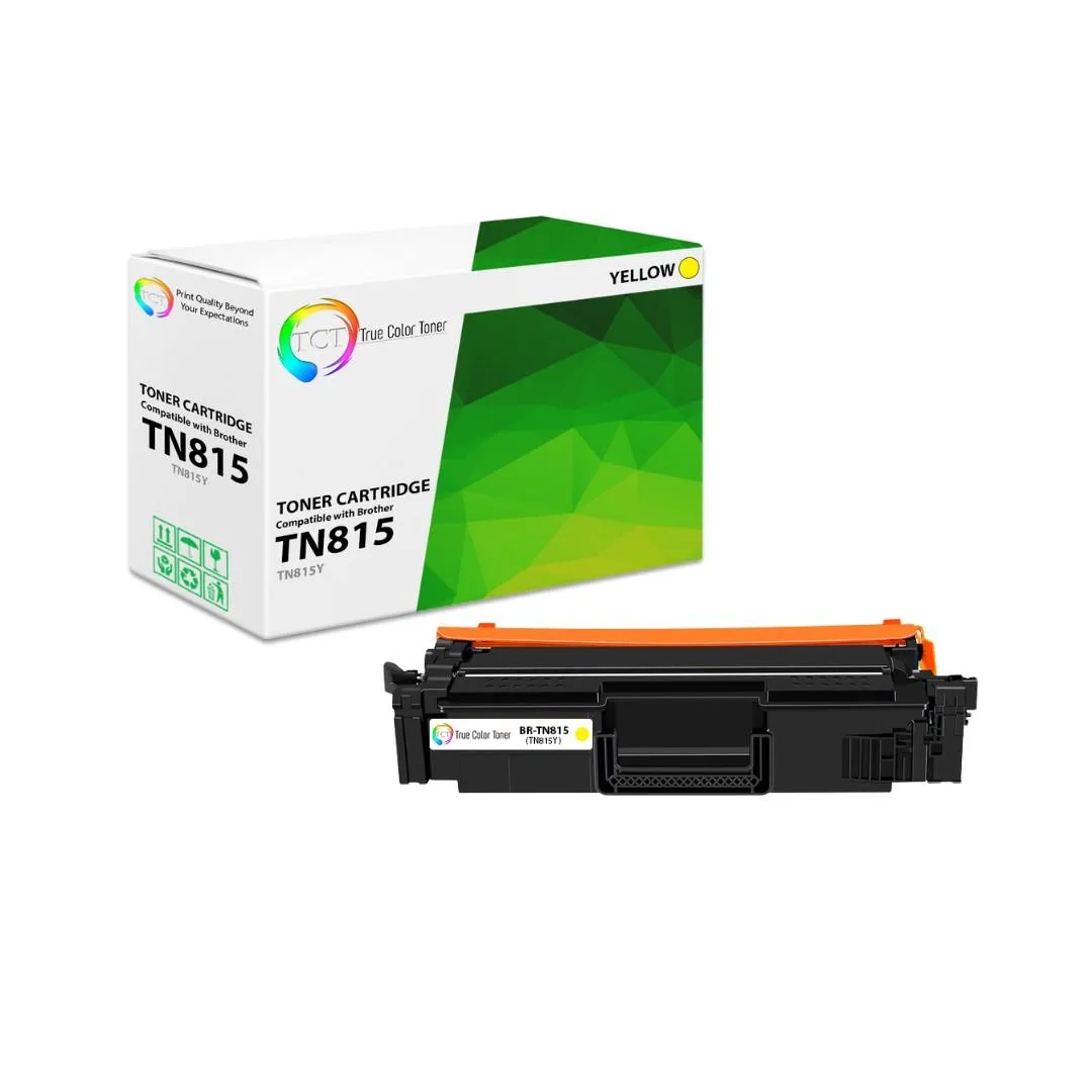 True Color Toner True Color Toner TN815Y Yellow High Yield Toner Cartridge 12000 Pages — product photo