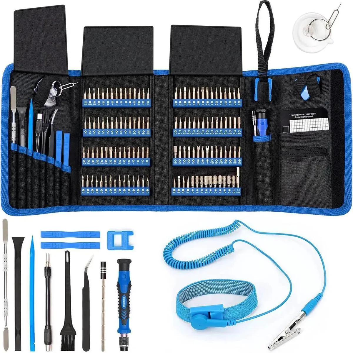 SMUGDESK SMUGDESK 142Piece Precision Screwdriver Set with AntiStatic Wrist Strap — product photo