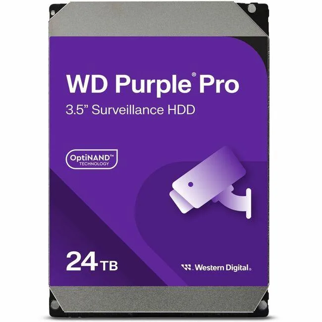 Western Digital Western Digital WD240PURP 24TB 7200RPM SATA internal hard drive — product photo