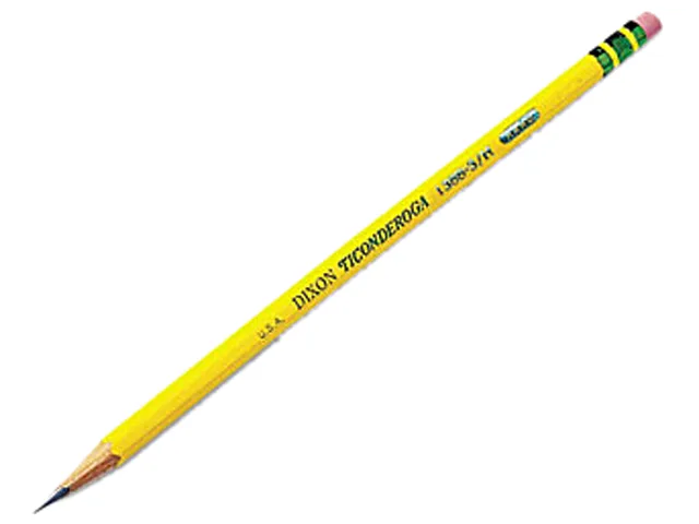 Dixon Dixon 13883 H #3 Woodcase Pencil Yellow Barrel Dozen — product photo