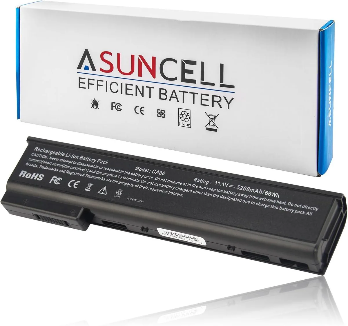 PISKEKAT PISKEKAT CA06 CA06XL 10.8V 5200mAh 6-cell laptop battery — product photo