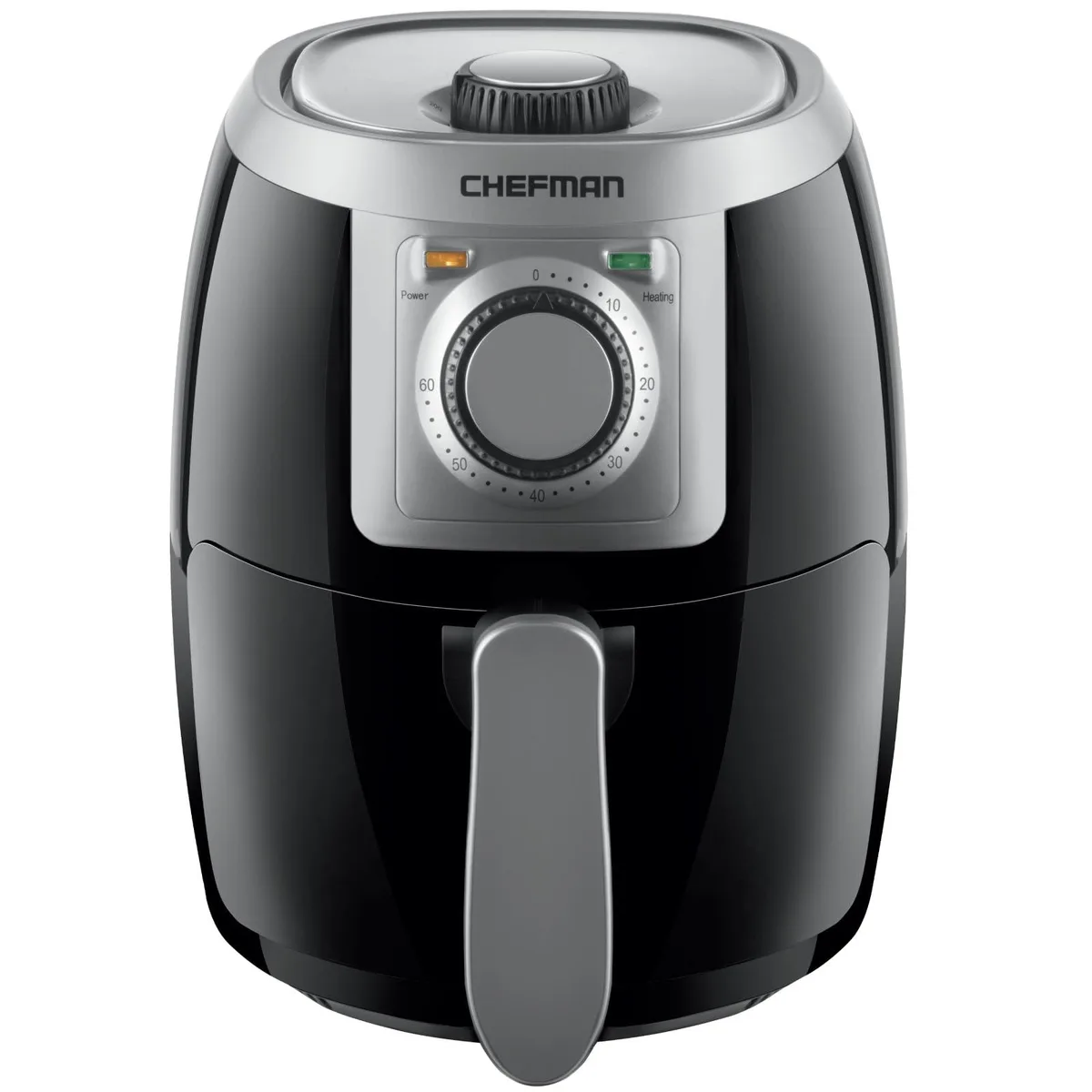 NutriChef 2-Quart Air Fryer 1200 W 1.6 L White — product photo