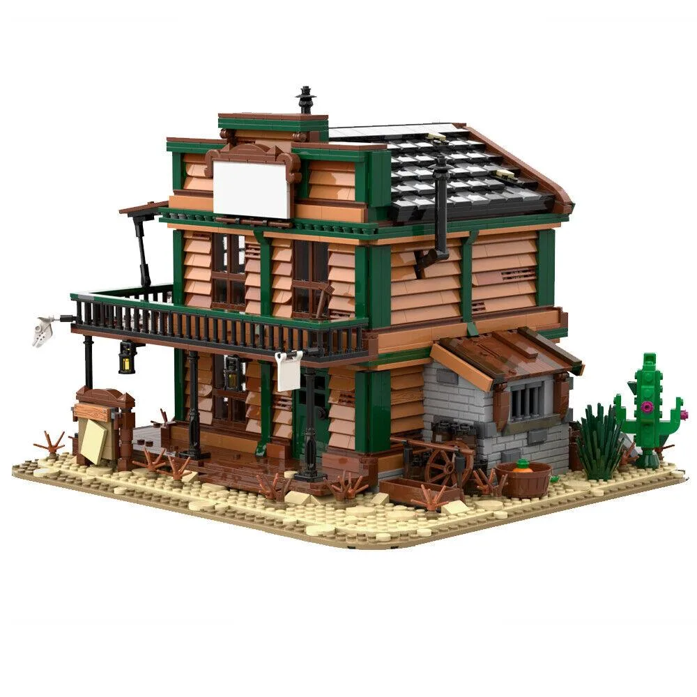 ZITIANYOUBUILD ZITIANYOUBUILD MOC-151938 Sheriff's Office Building Set 3035 Parts — product photo