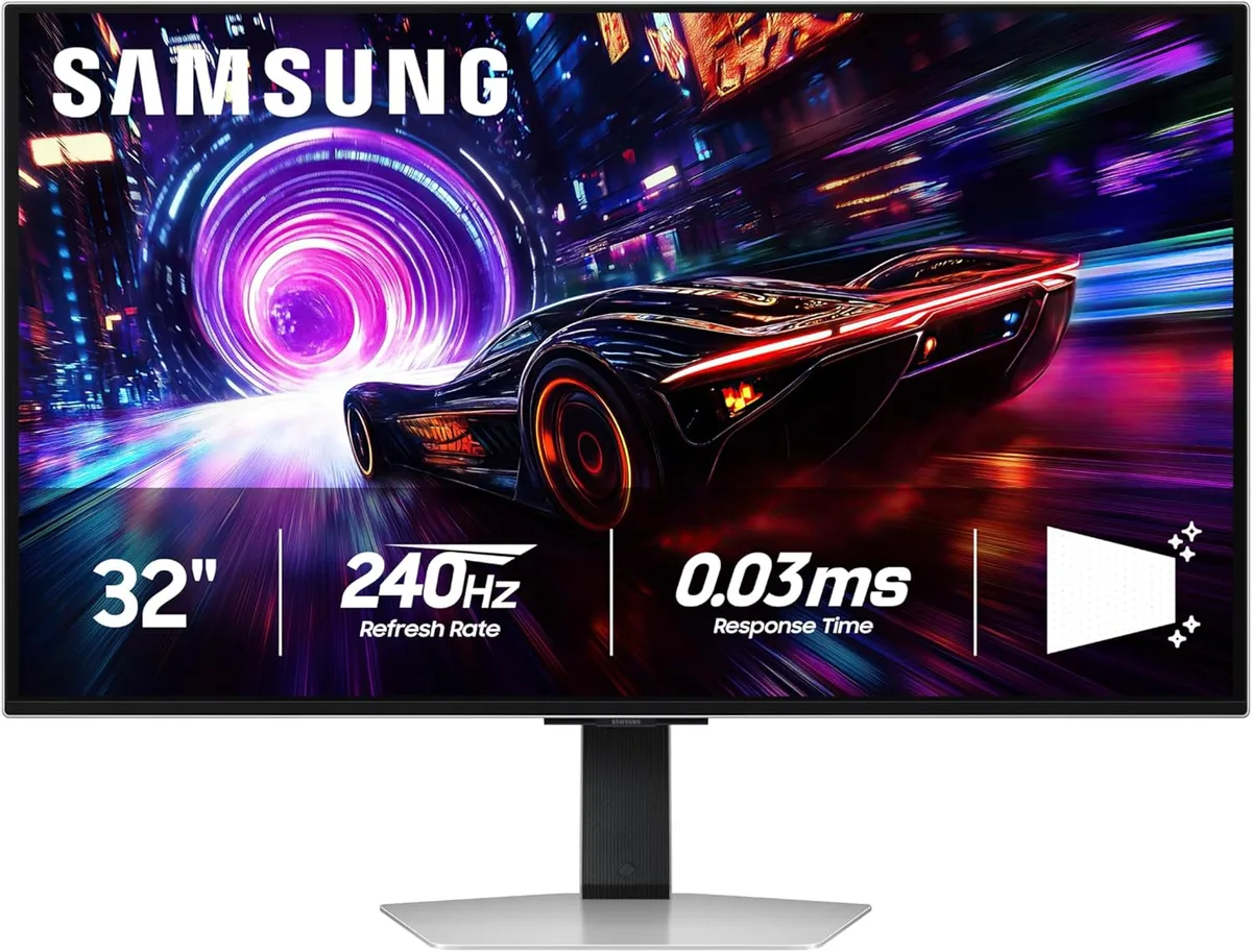 SAMSUNG SAMSUNG Odyssey OLED G8 32" 4K 240Hz Gaming Monitor LS32FG810SNXZA — product photo