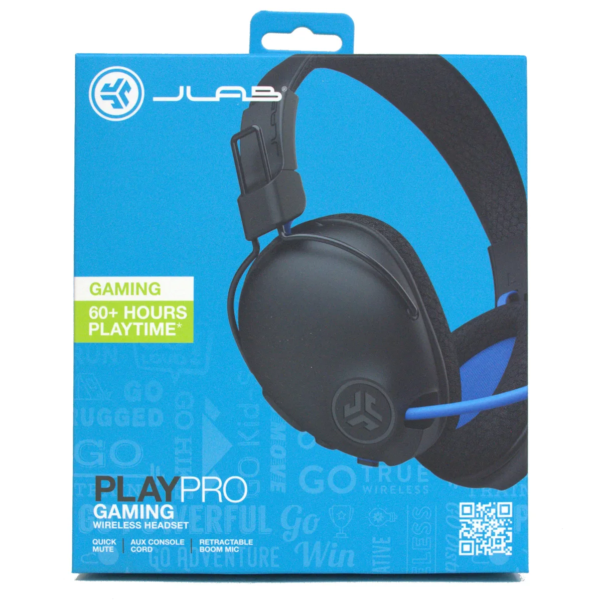 DELL DELL JLab Play Pro GHBPLAYPRORBLK4 gaming headset Bluetooth 5.0 60h 3.5mm — product photo