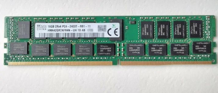 SK hynix SK hynix HMA42GR7AFR4N-UH 16GB 2Rx4 PC4-2400T ECC server RAM — product photo