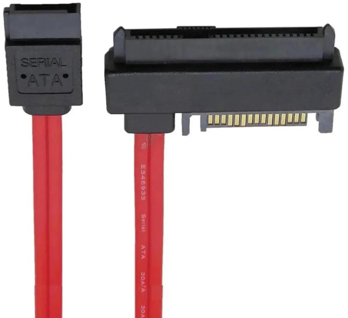 SMUGDESK SMUGDESK SFF-8482 SAS 29 Pin to SATA 22Pin Cable with 15 Pin Power — product photo