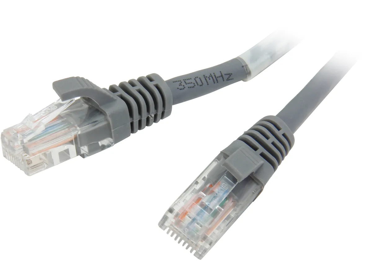 Cables To Go Cables To Go 15205 Cat5e network ethernet cable, 14 ft, 4.26 m, Gray — product photo