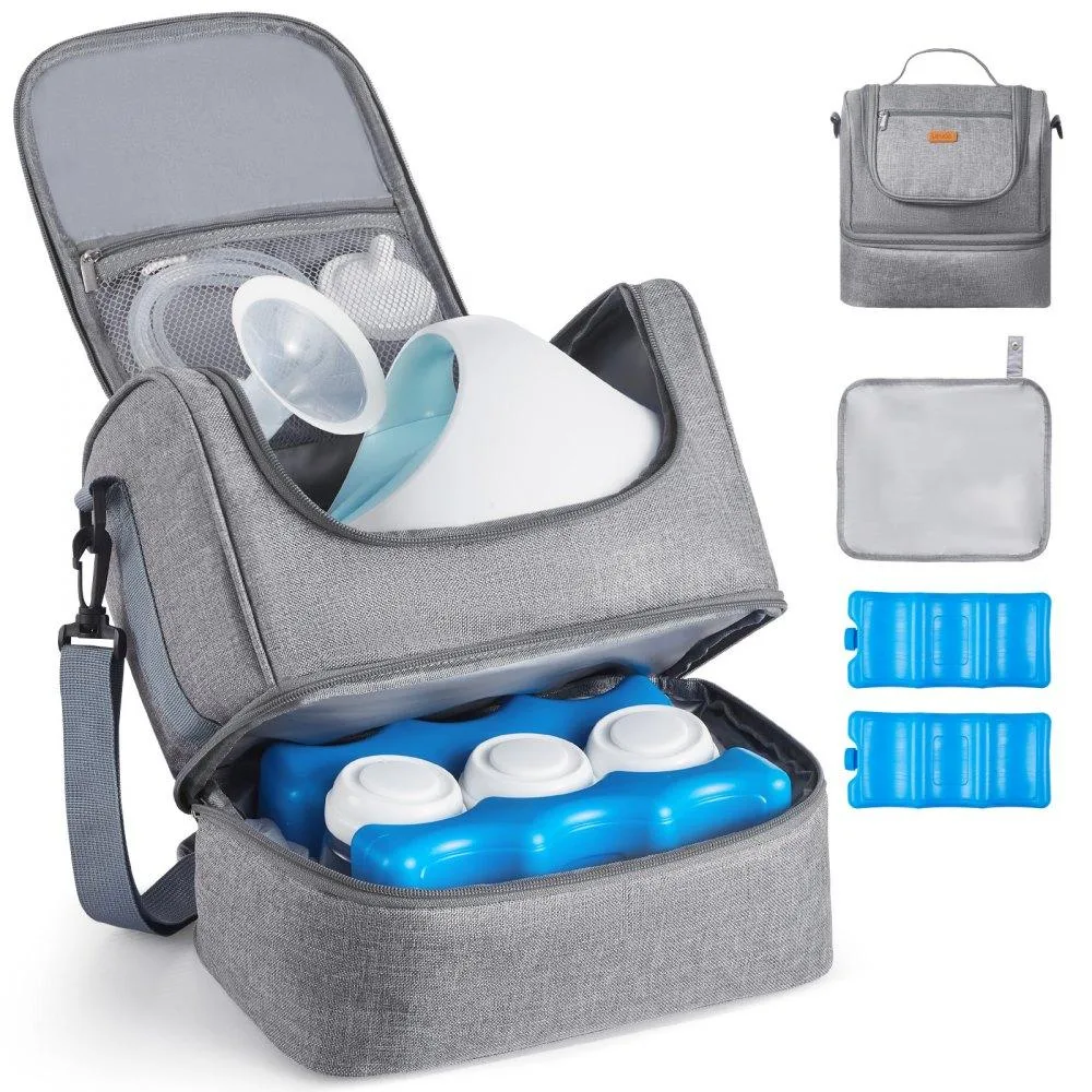 VEVOR VEVOR Breast Pump Bag Grey ZL-SND-0623 — product photo