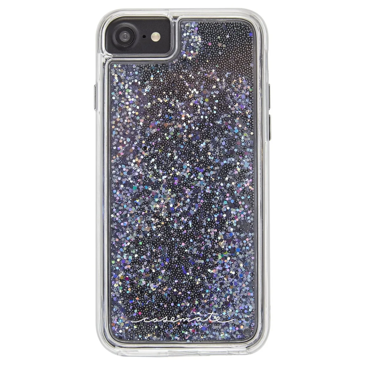 Case-Mate Case-Mate Waterfall Liquid Glitter Case for iPhone 6/6s/7, Black — product photo