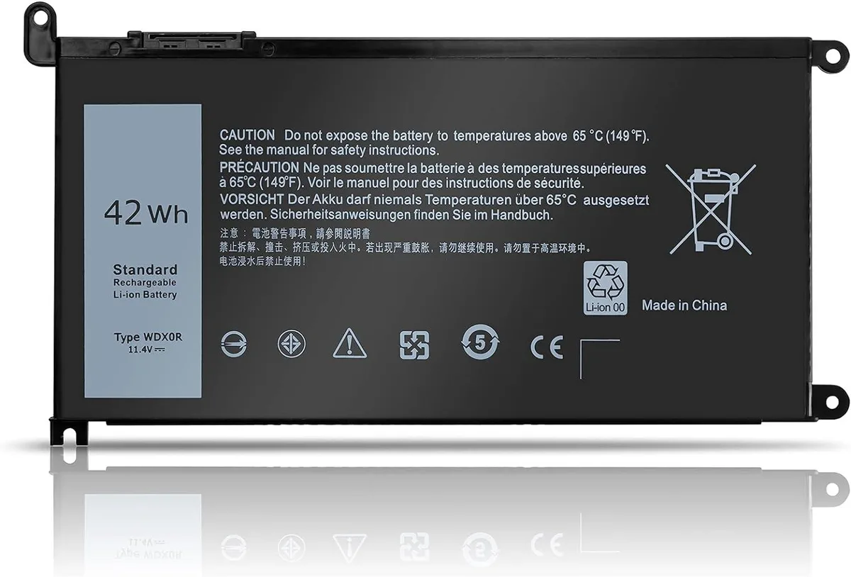 myVolts myVolts 42Wh 11.4V 3-cell Laptop Battery for Dell Inspiron 13 14 15 17 Vostro Latitude — product photo