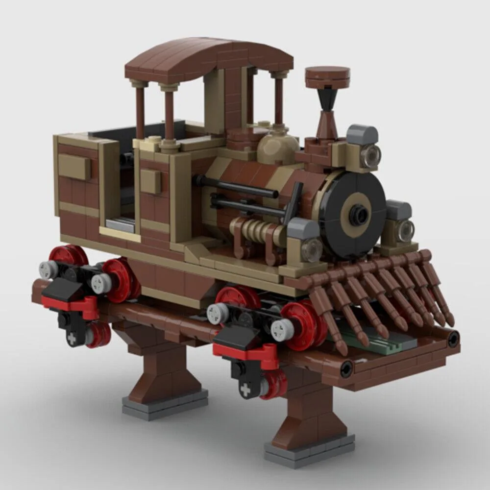 ZITIANYOUBUILD ZITIANYOUBUILD Runaway Mine Train Building Toy Kit 990 Pieces — product photo