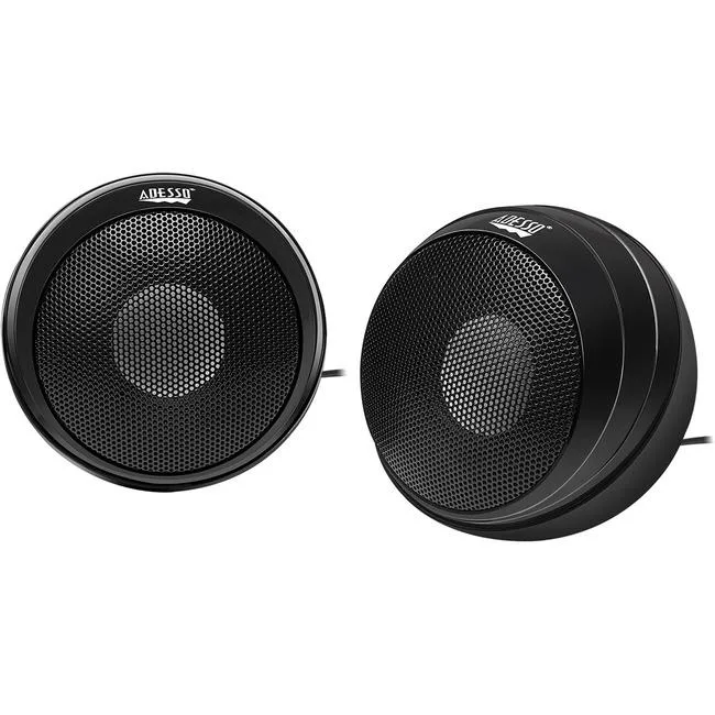 Adesso Adesso XTREAMS4 2.0 USB speaker 5W x 2 black — product photo