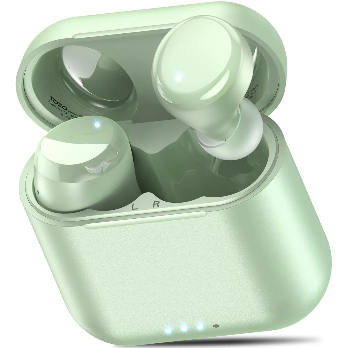 TOZO Store TOZO Store T6 Mini Earbuds Bluetooth 5.3 Matte Green — product photo