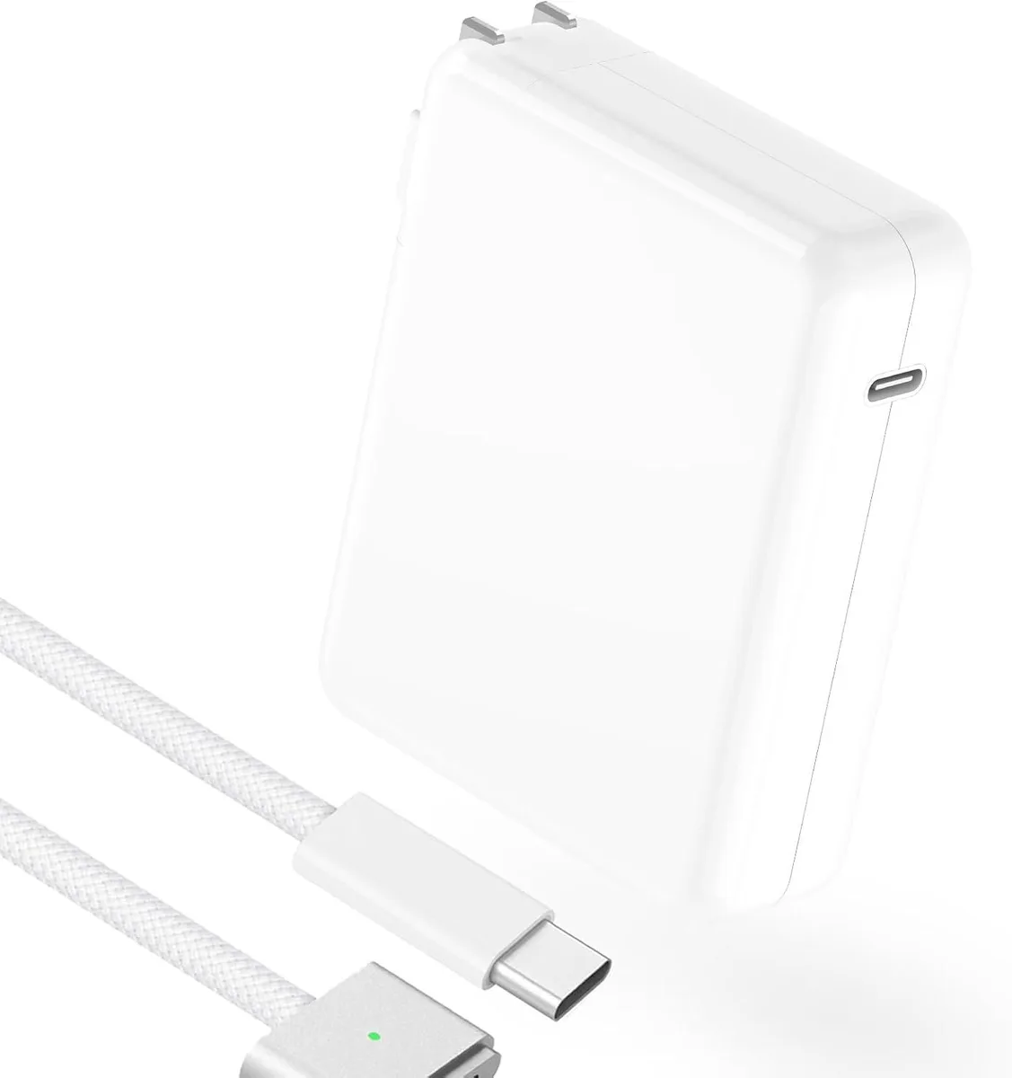 FORIDA FORIDA 140W USB-C Power Adapter 6.6FT Braided Cable with LED — product photo