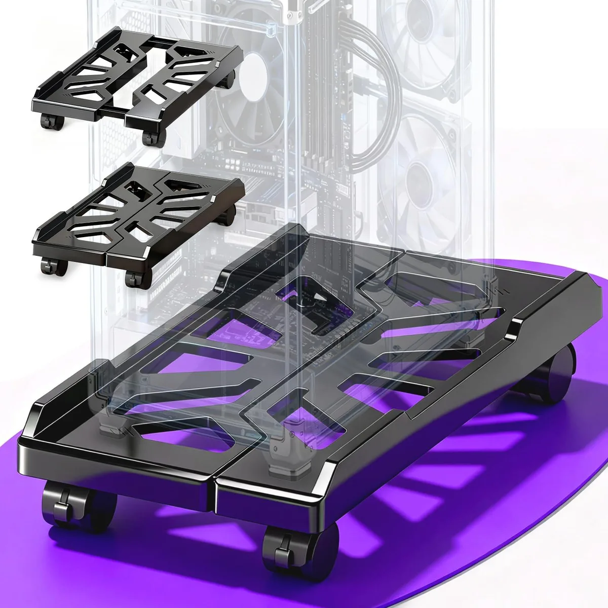  StarTech.com ZJC01-AA Adjustable PC Tower Stand 8.7-11.8" 70 lbs — product photo