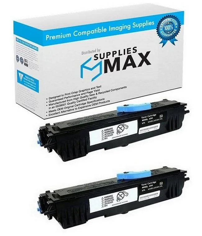 SuppliesMax SuppliesMax Compatible Toner Cartridge 2-Pack 6000 Pages for PagePro 1300W/1350W/1380MF/1390MF — product photo