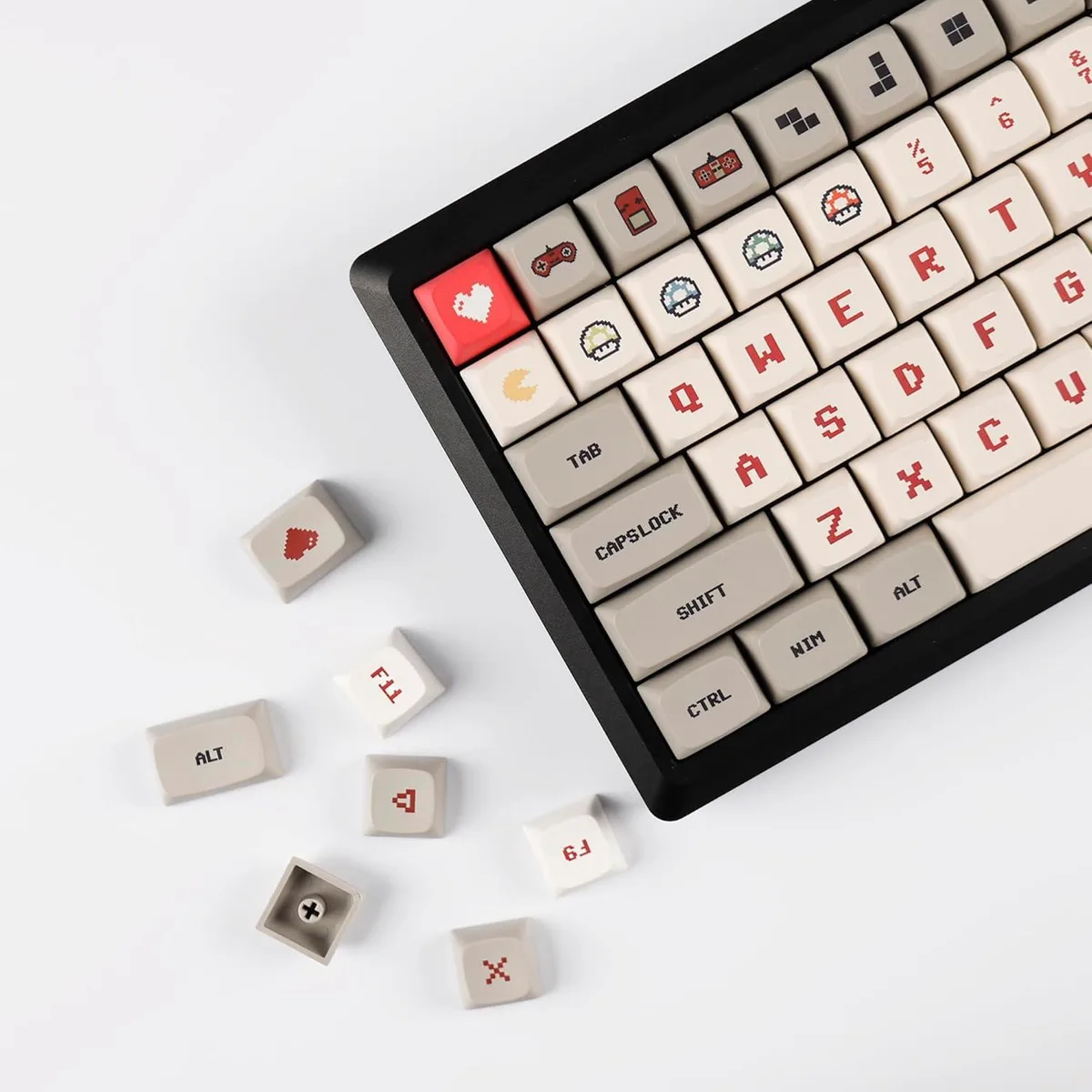 usbroway usbroway 146 Key Gameboy Dye Sub ZDA PBT Keycap Set — product photo
