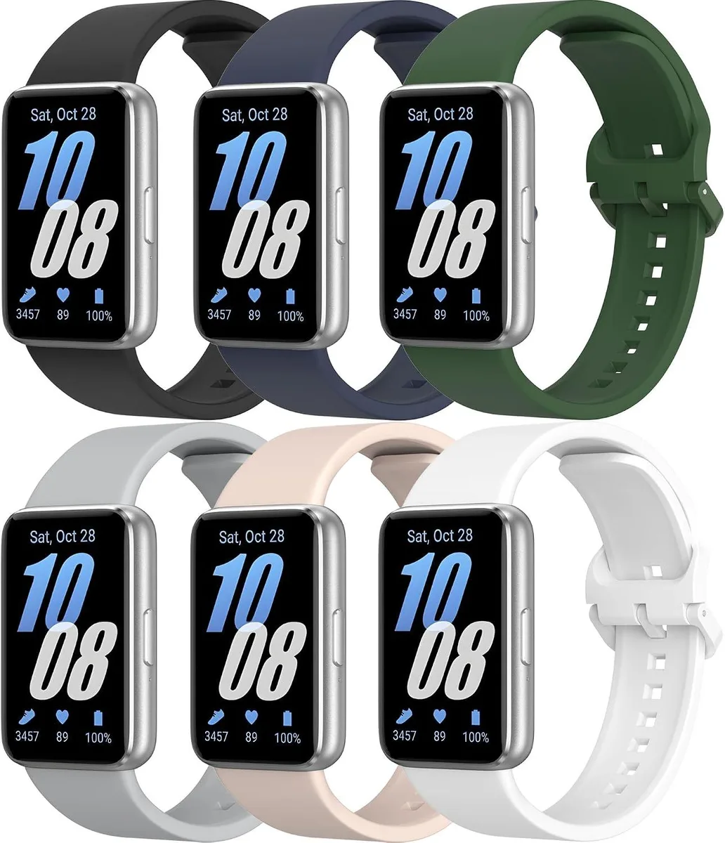 ETEIZU ETEIZU 6 Pack Silicone Bands for Galaxy Fit 3 SM-R390 — product photo