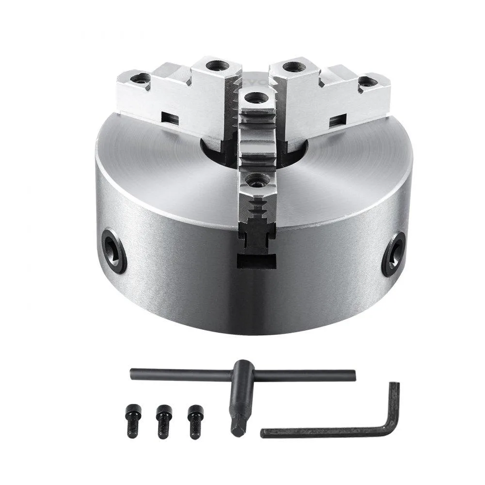 VEVOR VEVOR 3-Jaw Lathe Chuck 10'' 0.24-9.84 in Clamping Range — product photo